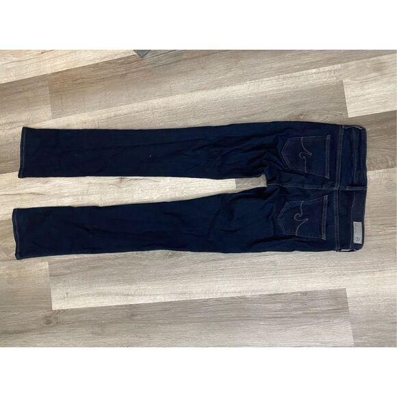 AG Adriano Goldschmied The Ballad Slim Boot Blue Jeans Size 24R, MSRP $235 - Picture 8 of 11